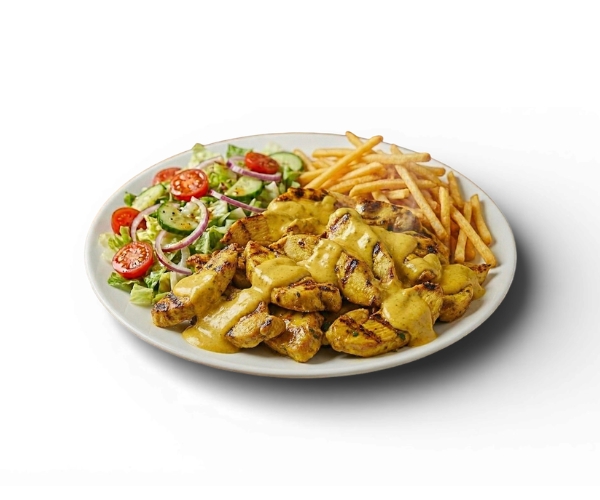 Assiette chicken curry