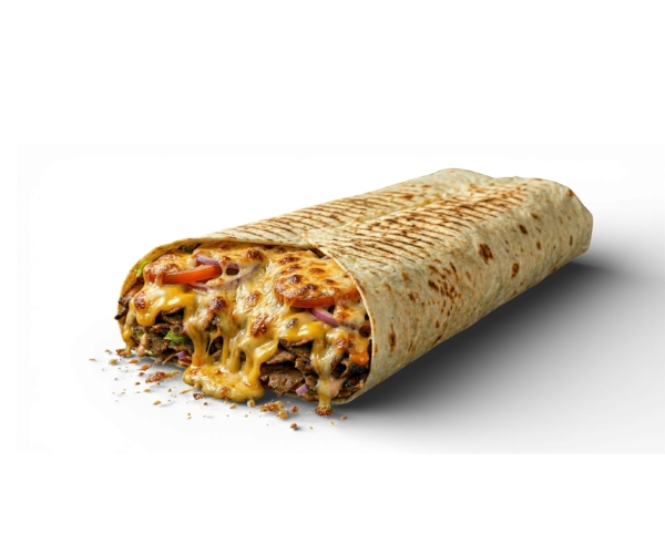 Mega galette kebab
